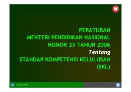 Standar Kompetensi Kelompok Mata Pelajaran - File UPI