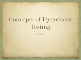 state the null hypothesis