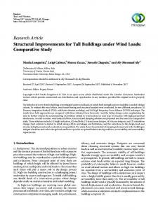 Structural Improvements for Tall Buildings under Wind Loads ...