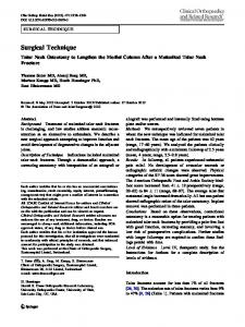 Surgical Technique - Semantic Scholar