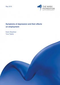 Symptoms of depression and their effects on ... - Work Foundation