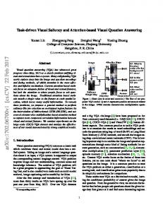 Task-driven Visual Saliency and Attention-based Visual Question ...