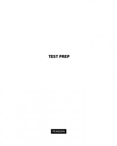 Test Prep PDF - Pearson
