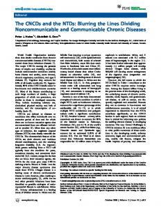 The CNCDs and the NTDs: Blurring the Lines ... - Semantic Scholar