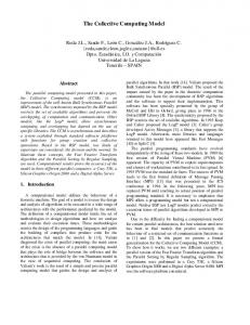The Collective Computing Model - Semantic Scholar