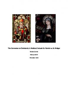 The Conversion to Christianity in Medieval Ireland - Early Medieval ...
