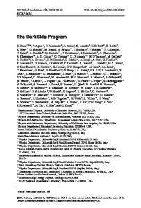 The DarkSide Program - EPJ Web of Conferences