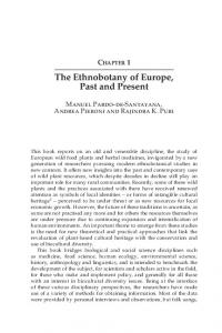 The Ethnobotany of Europe, Past and Present