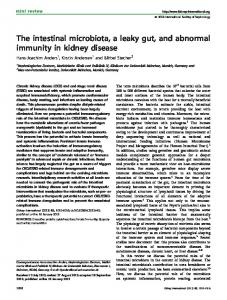 The intestinal microbiota, a leaky gut, and ... - Kidney International