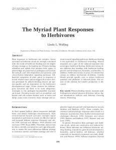 The Myriad Plant Responses to Herbivores - Springer Link