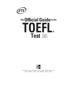 The Official Guide to the TOEFL Test - Digital River, Inc.
