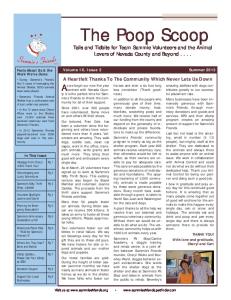 The Poop Scoop - Sammie's Friends