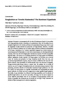 The Ruminant Hypothesis - Semantic Scholar