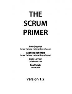 THE SCRUM PRIMER