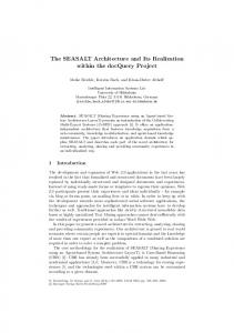 The SEASALT Architecture and Its Realization within ... - Springer Link