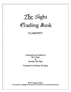 The Sight Reading Book