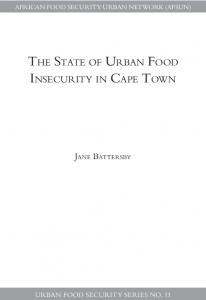 the state of urban food insecurity in cape town