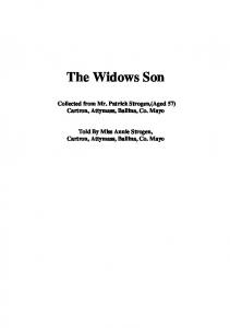 The Widows Son - Attymass