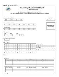 Tutors Registration Form - Result