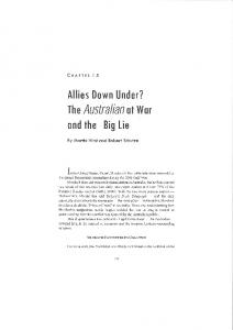 und the Big Lie - UQ eSpace