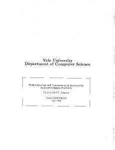 Untitled - Computer Science - Yale University
