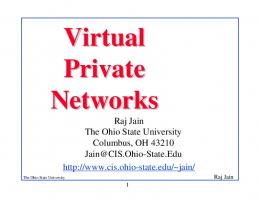 Virtual Private Networks - Washington University in St. Louis ...