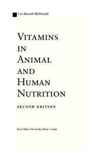 vitamins in animal and human nutrition