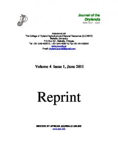 Volume 4 Issue 1, June 2011
