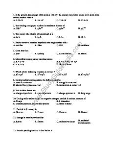 WBJEE Question Papers(1)
