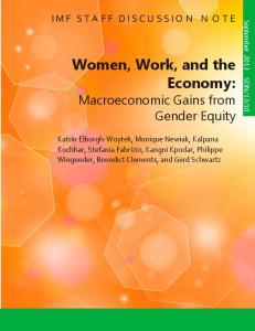 Women, Work, and the Economy: Macroeconomic Gains From ...