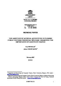 Working Paper Series