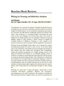 Writing for Nursing and Midwifery Students - aelfe